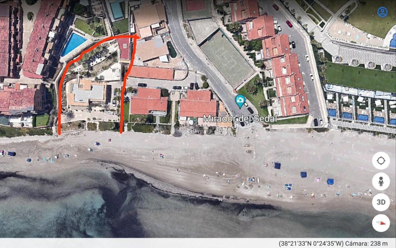 Excepcional Apartamento Loft A Pie De Playa En Chalet Roquetes Alicante Exteriör bild