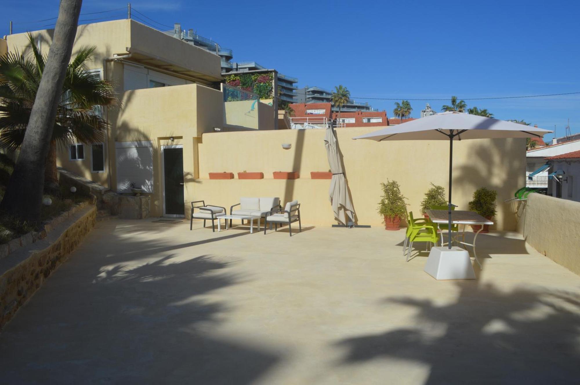 Excepcional Apartamento Loft A Pie De Playa En Chalet Roquetes Alicante Exteriör bild