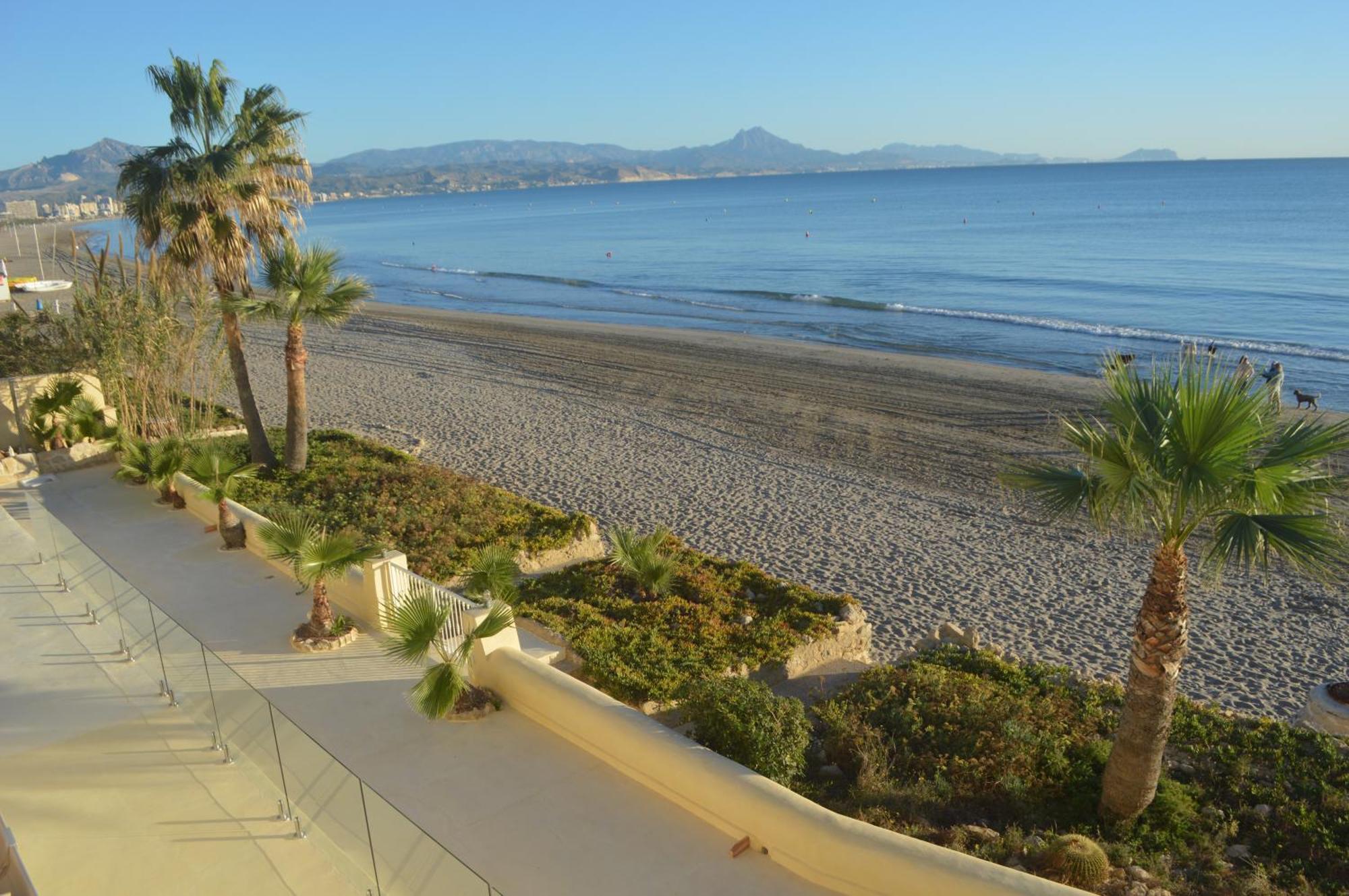 Excepcional Apartamento Loft A Pie De Playa En Chalet Roquetes Alicante Exteriör bild