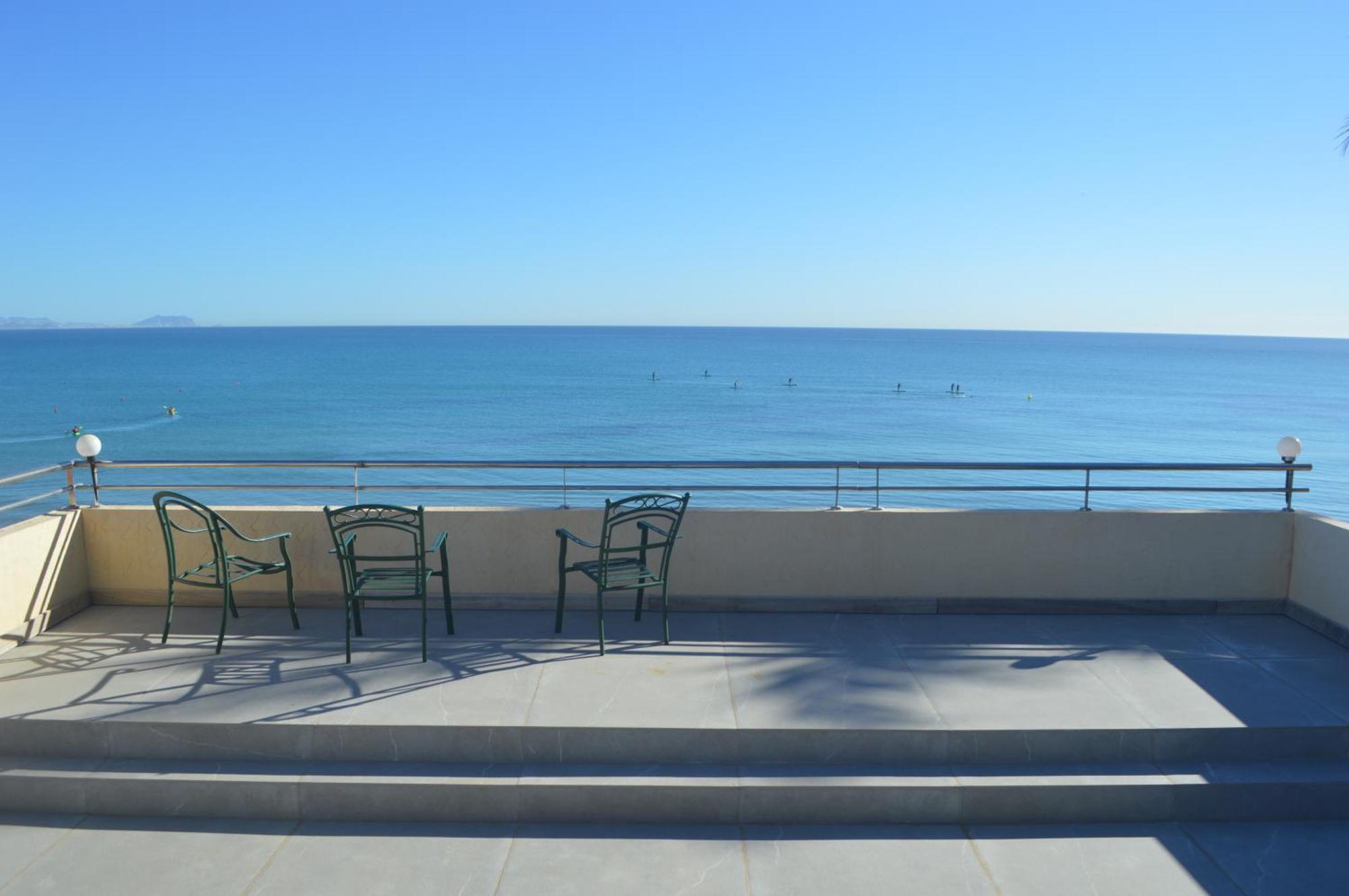 Excepcional Apartamento Loft A Pie De Playa En Chalet Roquetes Alicante Exteriör bild