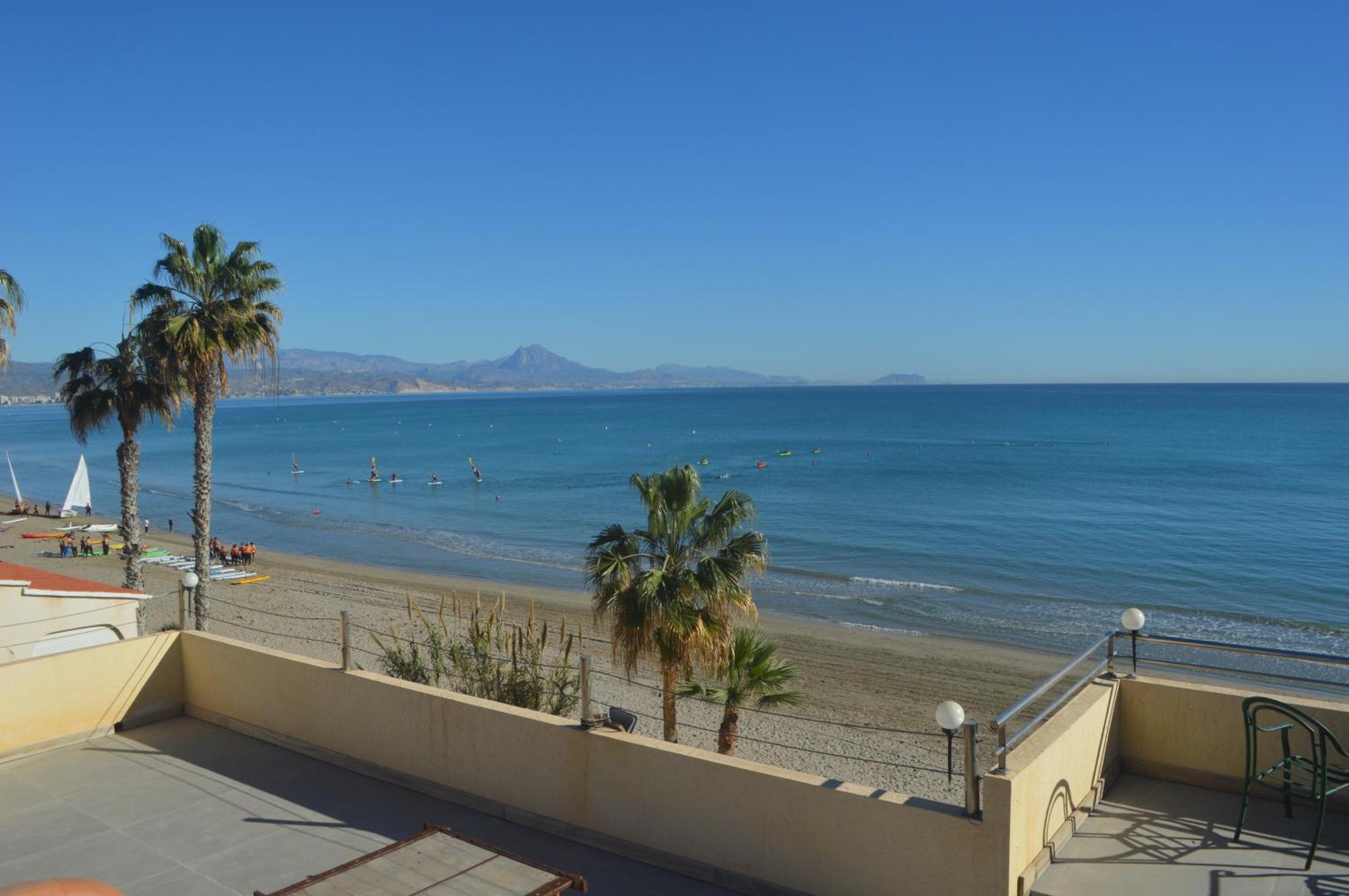 Excepcional Apartamento Loft A Pie De Playa En Chalet Roquetes Alicante Exteriör bild
