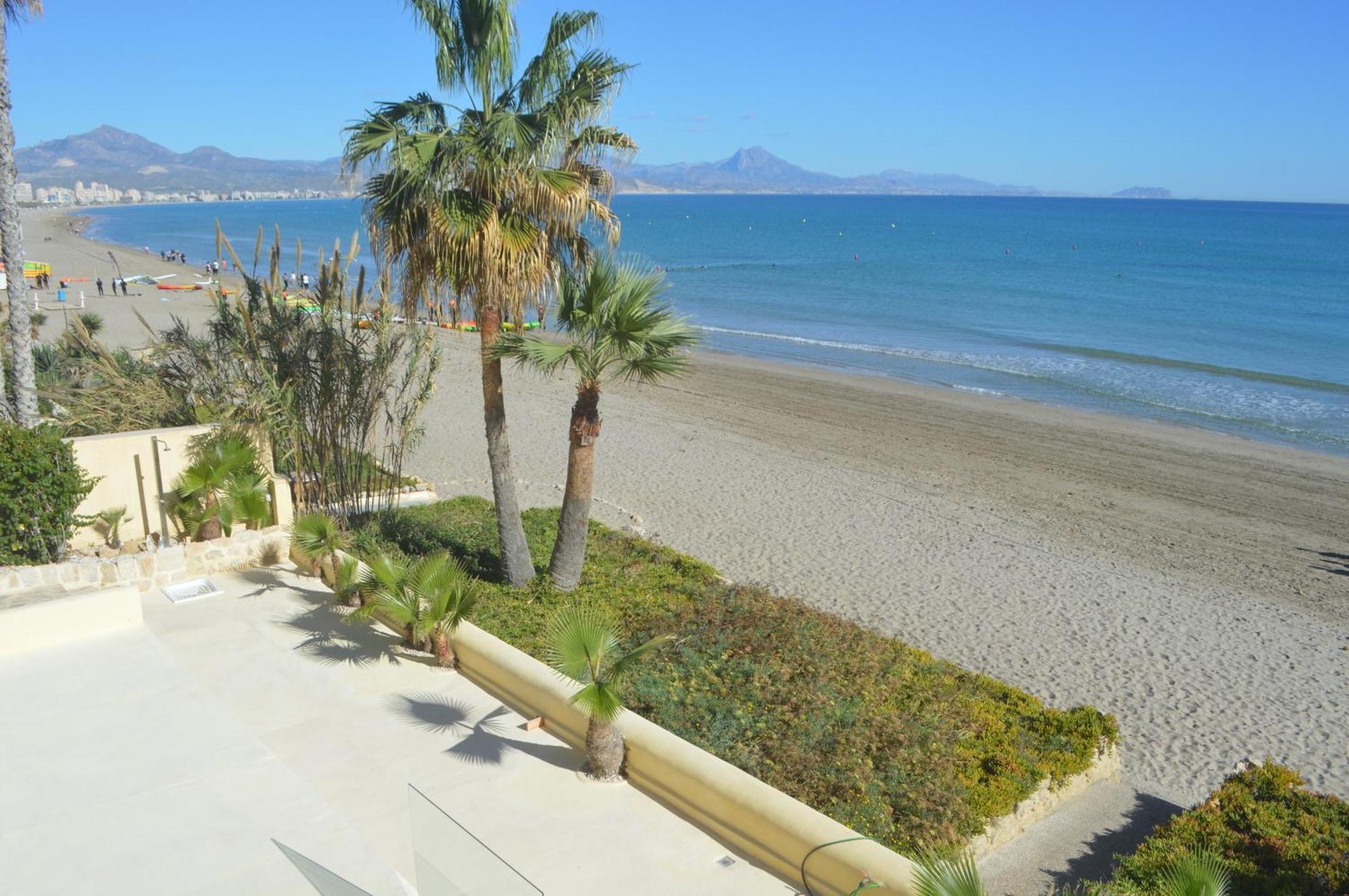 Excepcional Apartamento Loft A Pie De Playa En Chalet Roquetes Alicante Exteriör bild