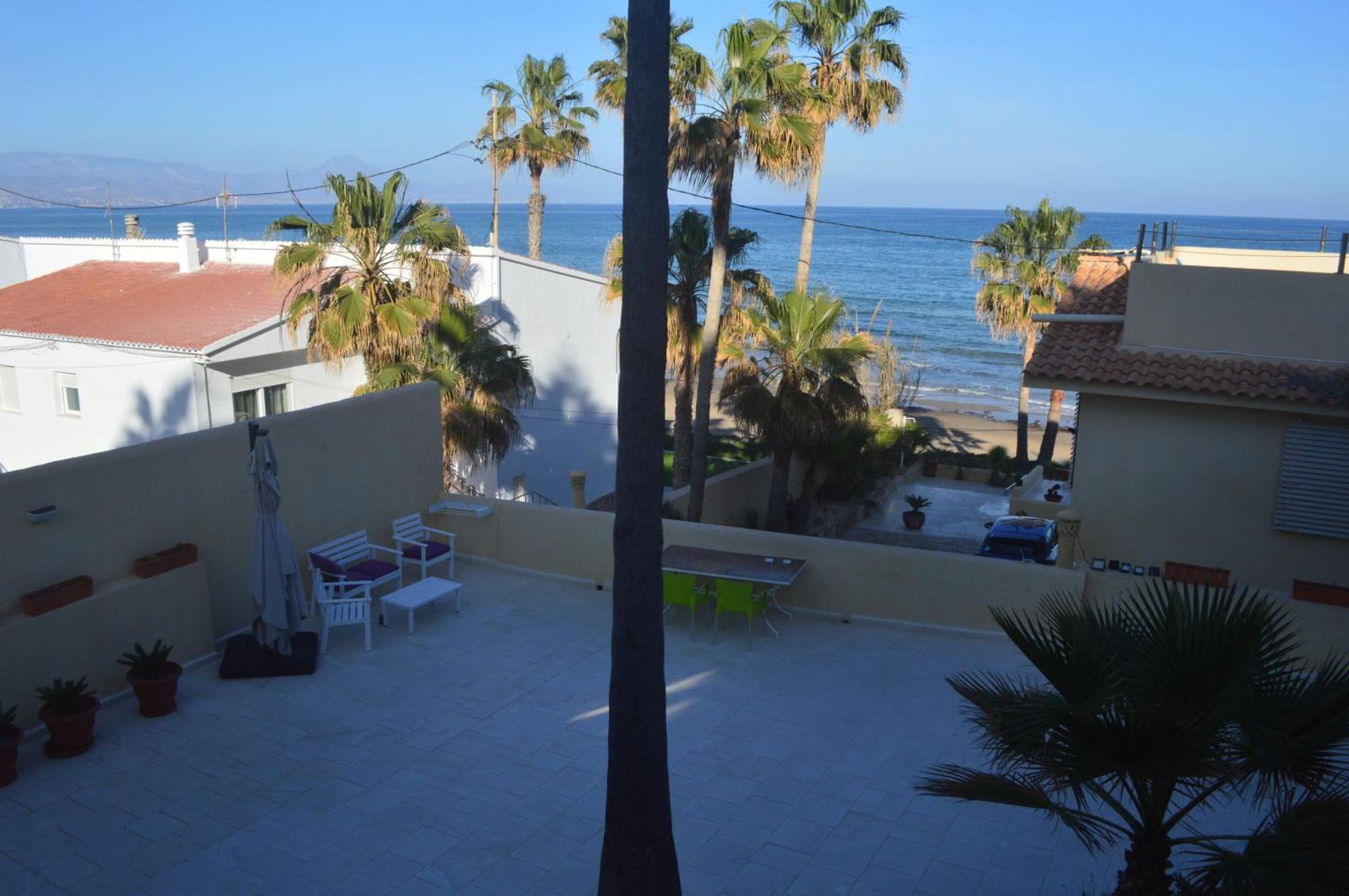 Excepcional Apartamento Loft A Pie De Playa En Chalet Roquetes Alicante Exteriör bild